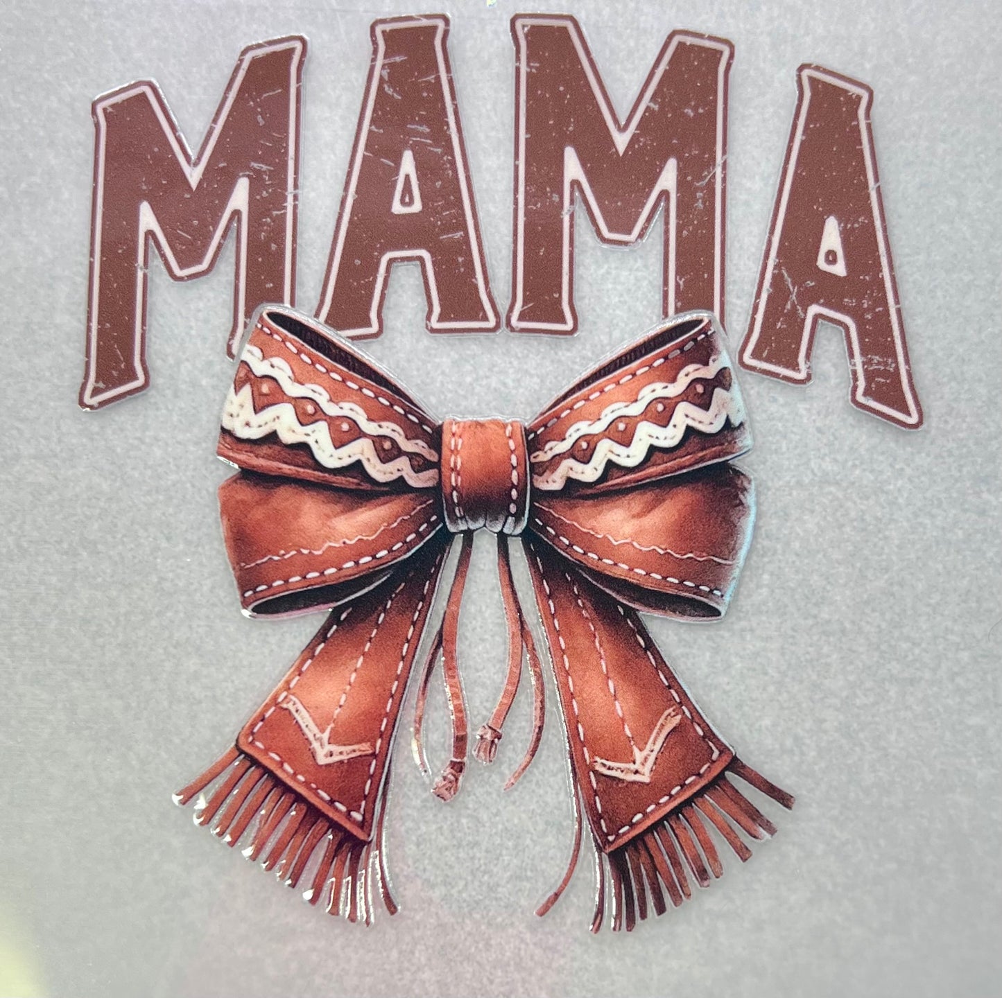 MAMA - fancy leather bow✔️