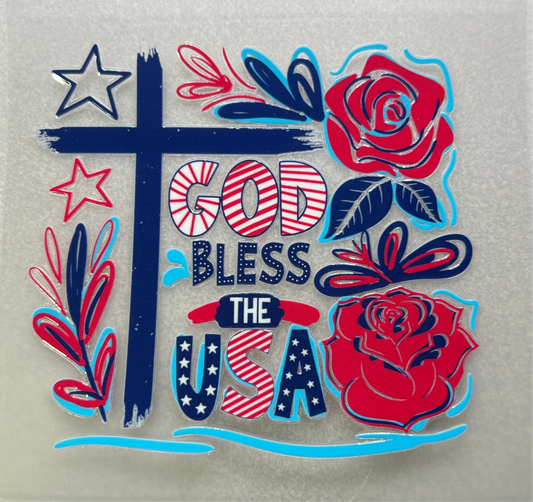 Cross / God Bless the USA
