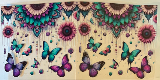 Sunflowers & Butterflies