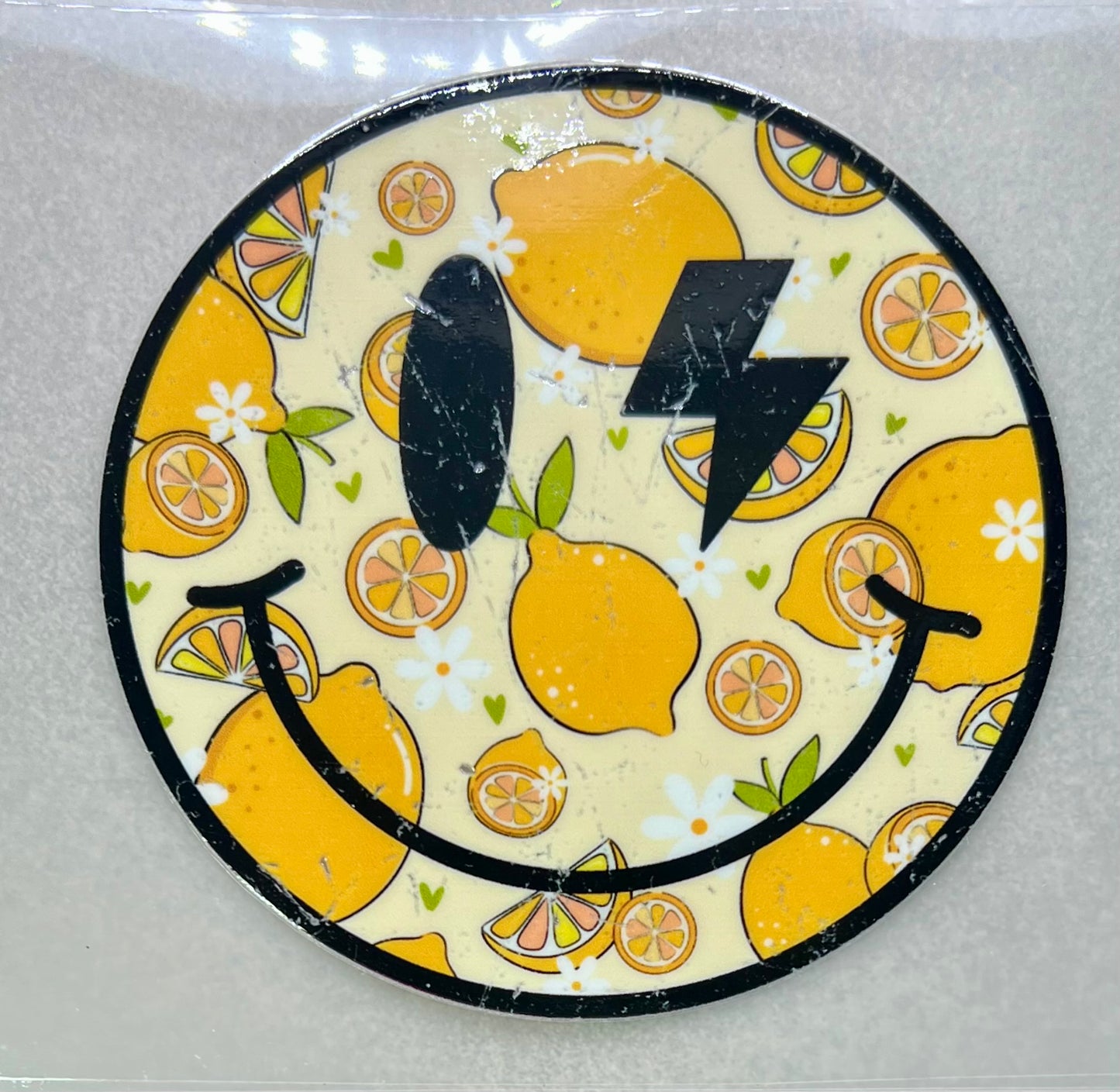 LARGE LEMON SMILEY✔️