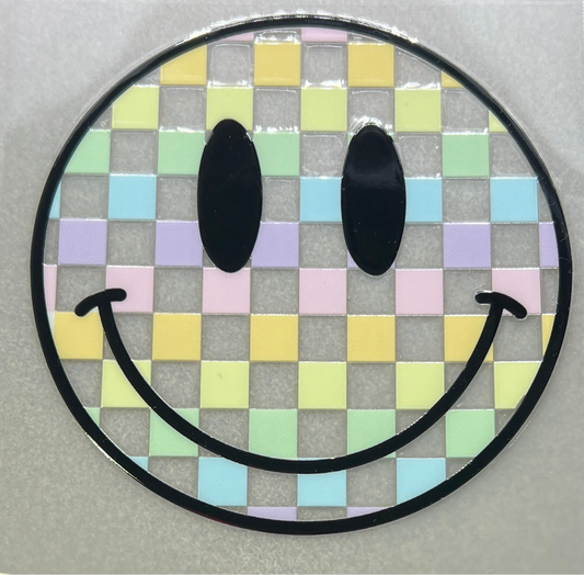 Pastel Check smile