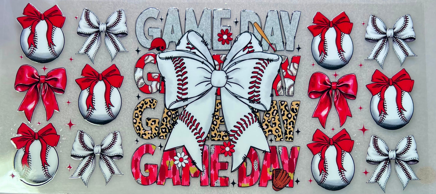 GAME DAY - Red/White✔️