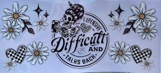 Difficult & talks back