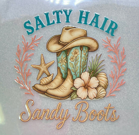 SALTY HAIR, SANDY BOOTS✔️
