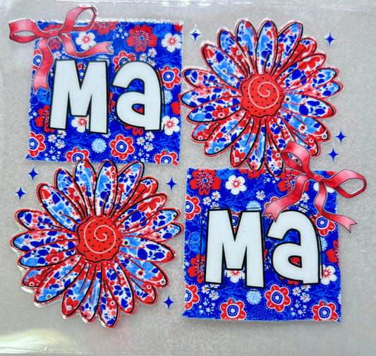 RWB Floral MAMA