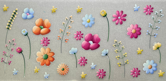 Bright wildflowers