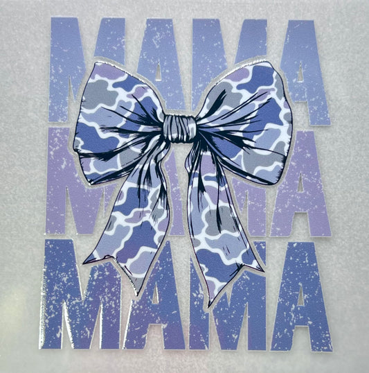 MAMA - Gray camo bow