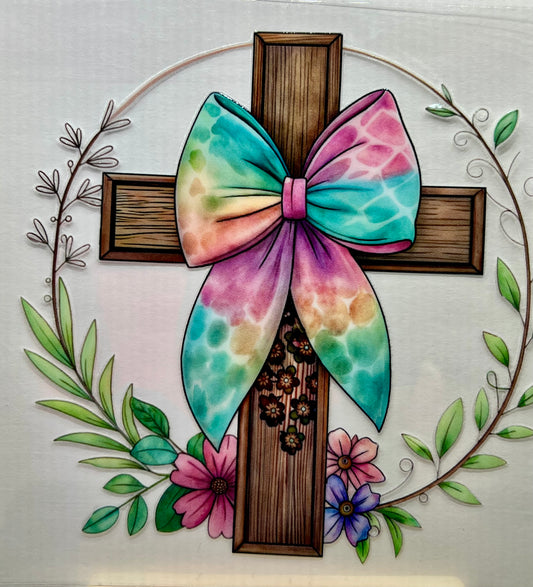 Cross/Tie-Dye/Floral