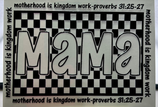 Motherhood Kingdom Work