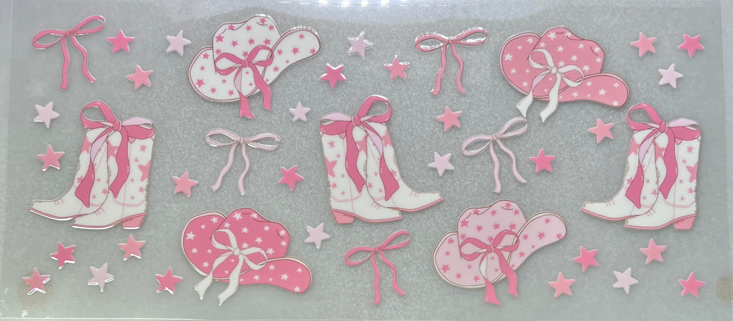 Pink BOOTS, HATS, BOWS✔️