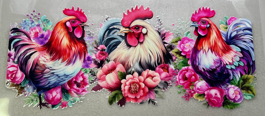 Roosters & Florals