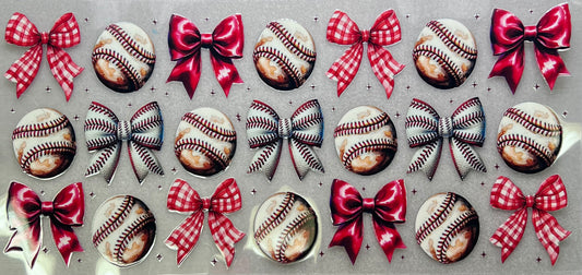 Baseballs & Red Bows