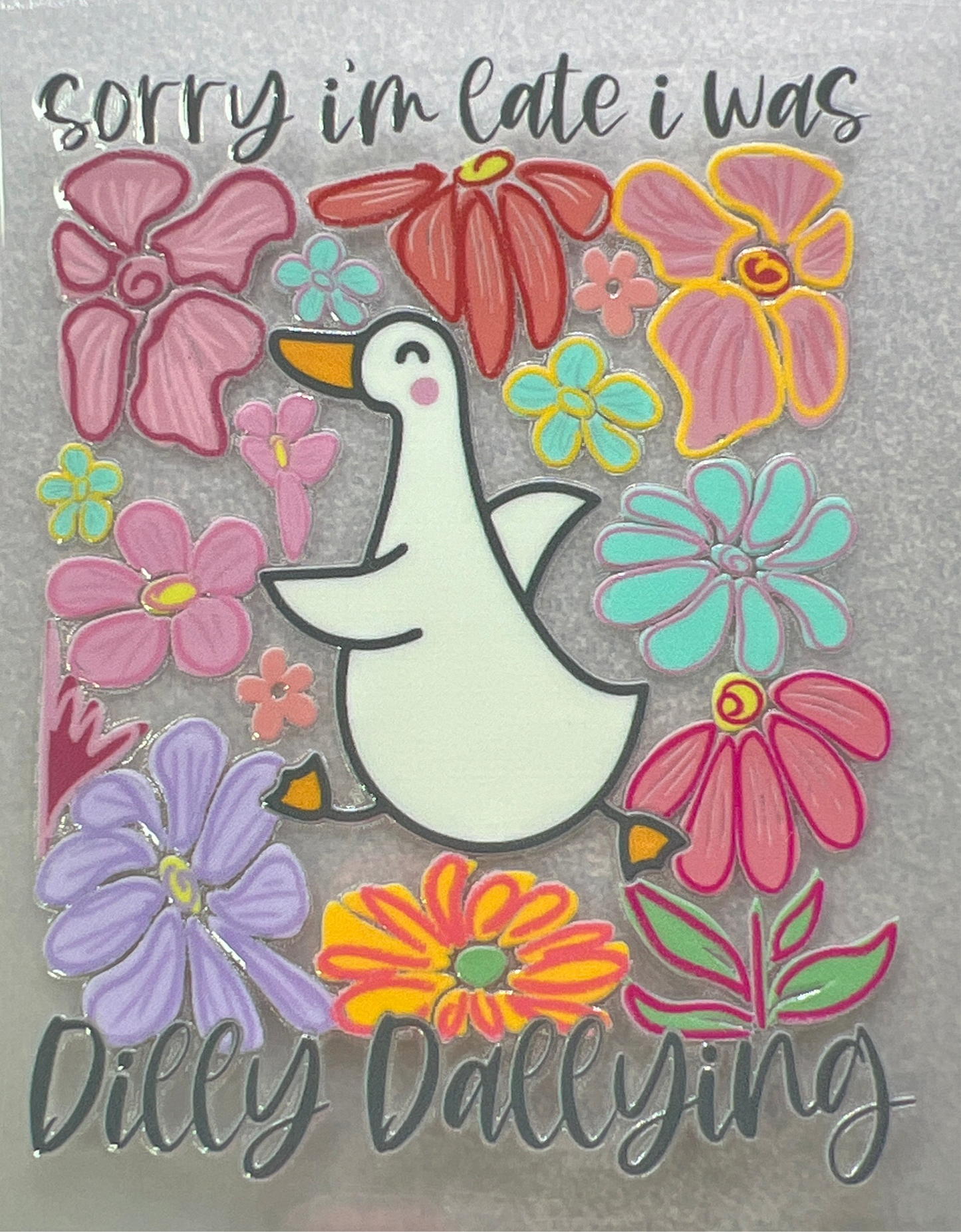 Sorry I was late - Goose✔️