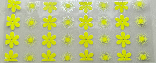 Highlighter Yellow Floral