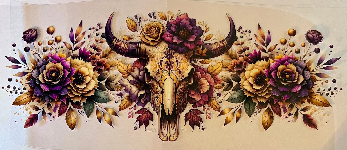 Floral Steer 2
