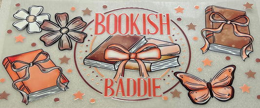 Orange Bookish Baddie