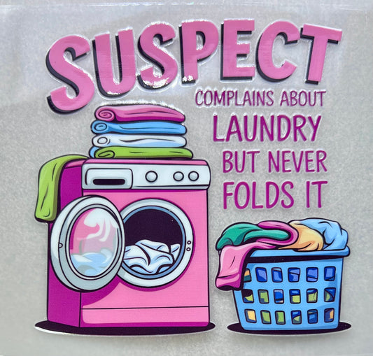 LAUNDRY / Suspect says✔️