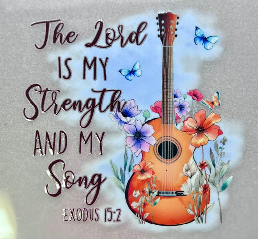 The Lord is my STRENGTH…✔️