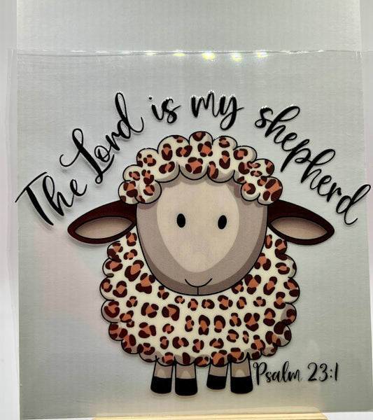 The Lord is my…leopard