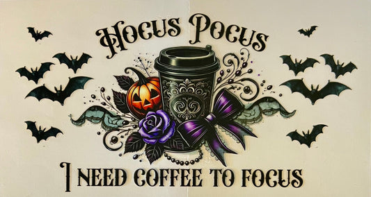 Need coffee to focus
