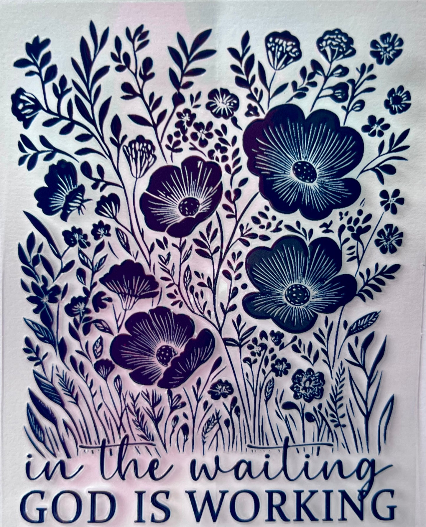 In the waiting…(navy)