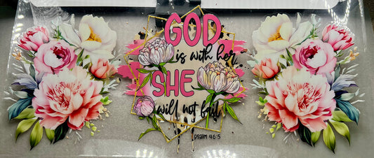 GOD is with her…