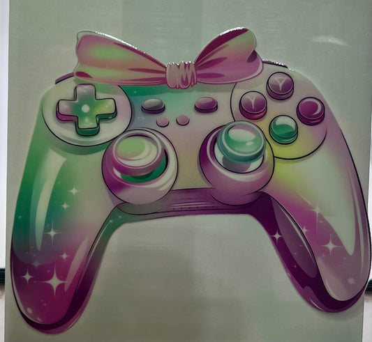 Girl Gamer Control Decal