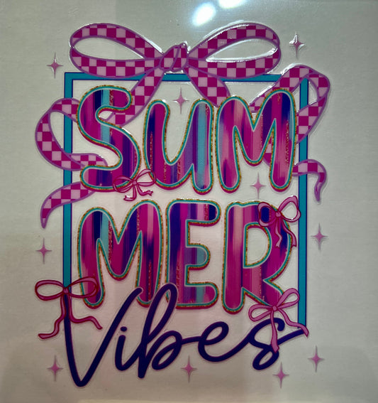 Summer Vibes Decal