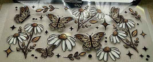 Butterflies & Daisies