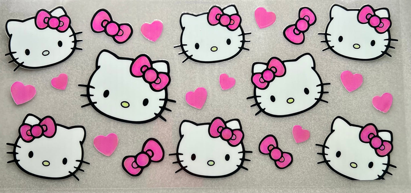 HK pink bows wrap