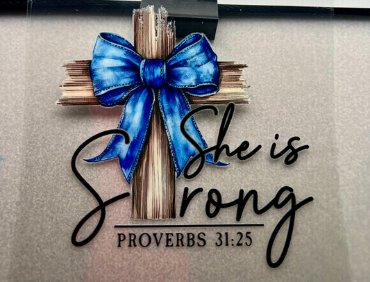 She is…Proverbs 31:25