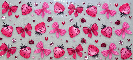 Strawberries & Bows Wrap
