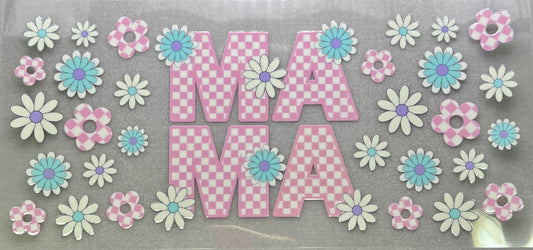 Mama & pastel daisies Wrap