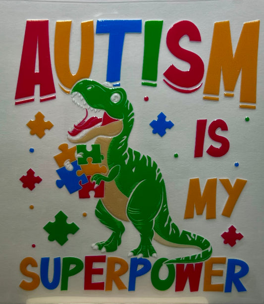 Autism Superpower Decal