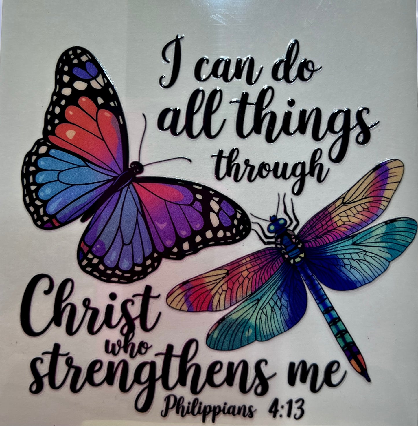 I can Do All Things…Decal