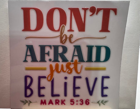 Mark 5:36