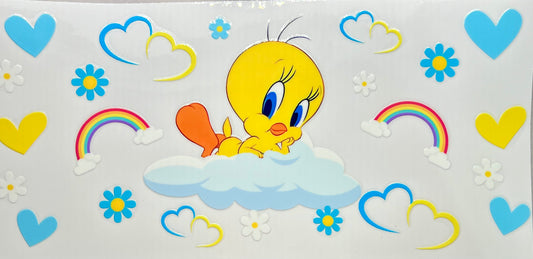 Yellow twit wrap