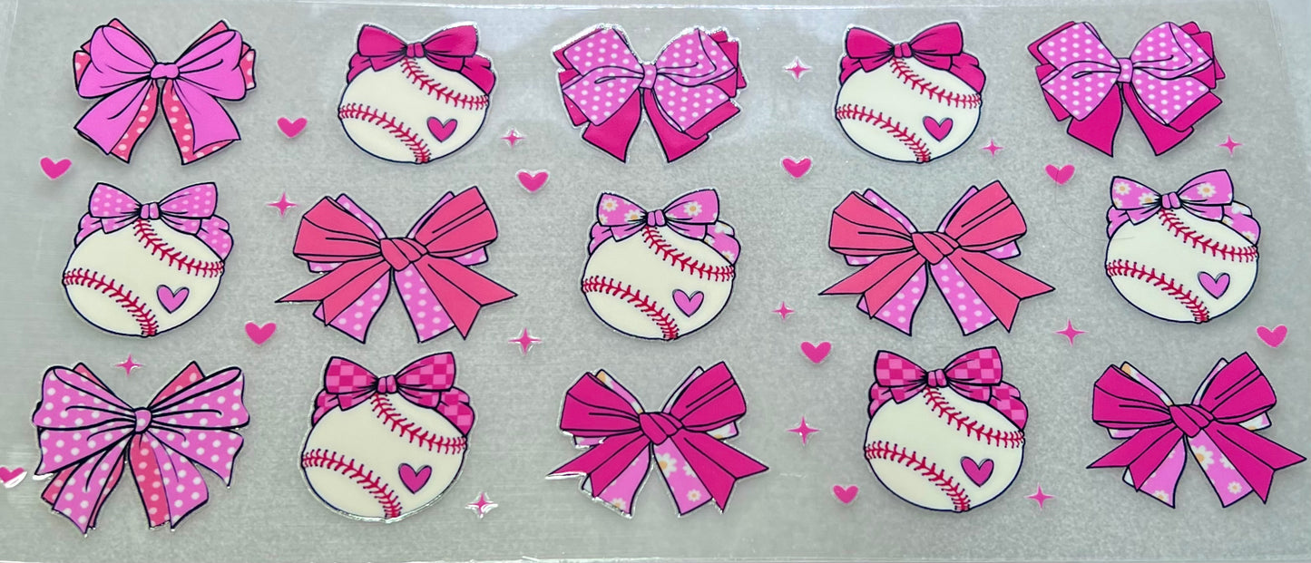 Baseballs & Bows 2 Wrap