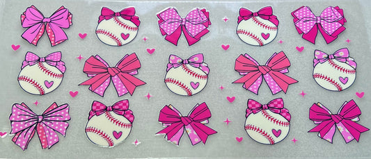 Baseballs & Bows 2 Wrap