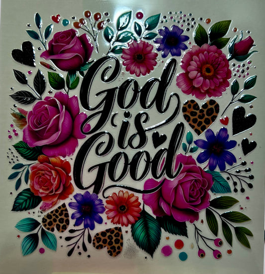God is Good Decal