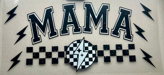 Mama - blk/white wrap