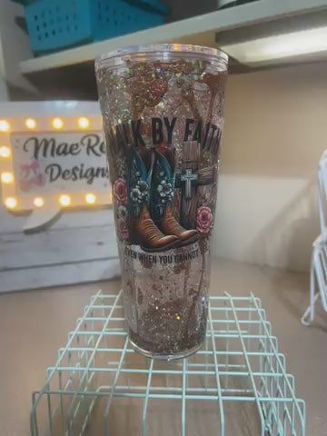 24 oz ACRYLIC Lava flow with acrylic lid
