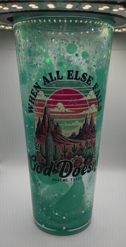 24 oz ACRYLIC lava drip